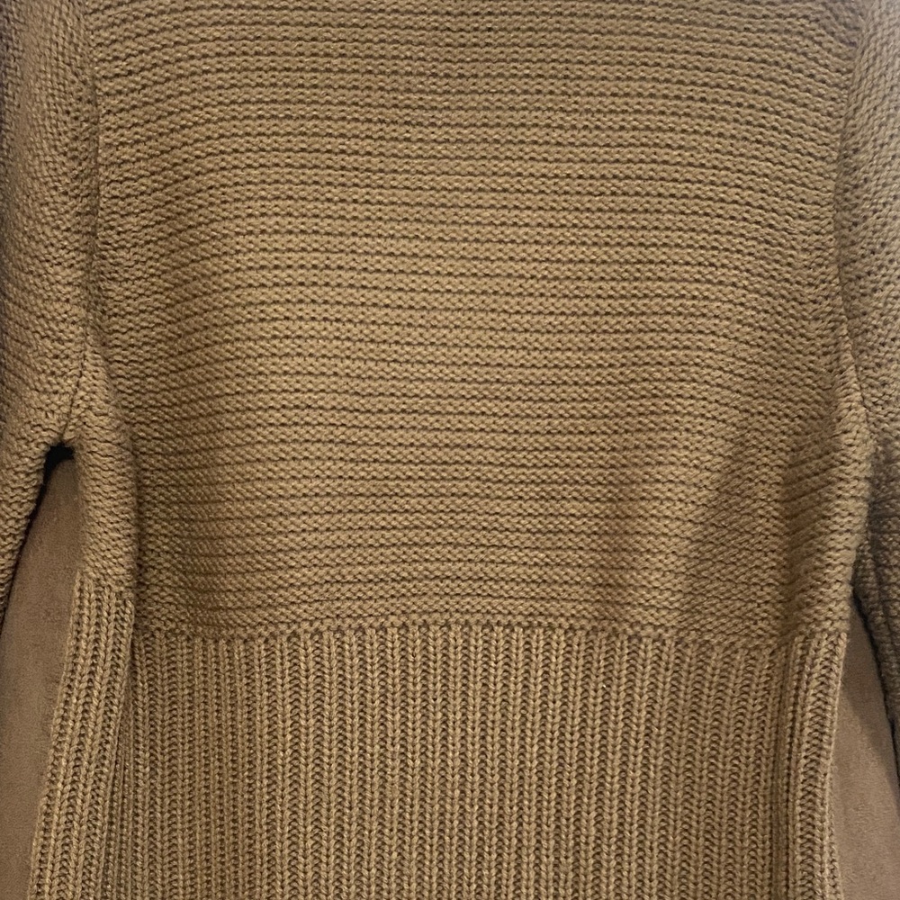 Brown and Cream Women's Jacket - Picture 6 of 7